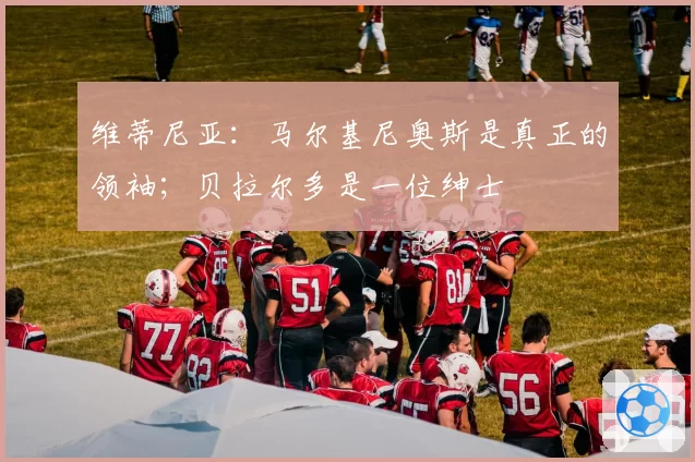 维蒂尼亚:马尔基尼奥斯是真正的领袖;贝拉尔多是一位绅士
